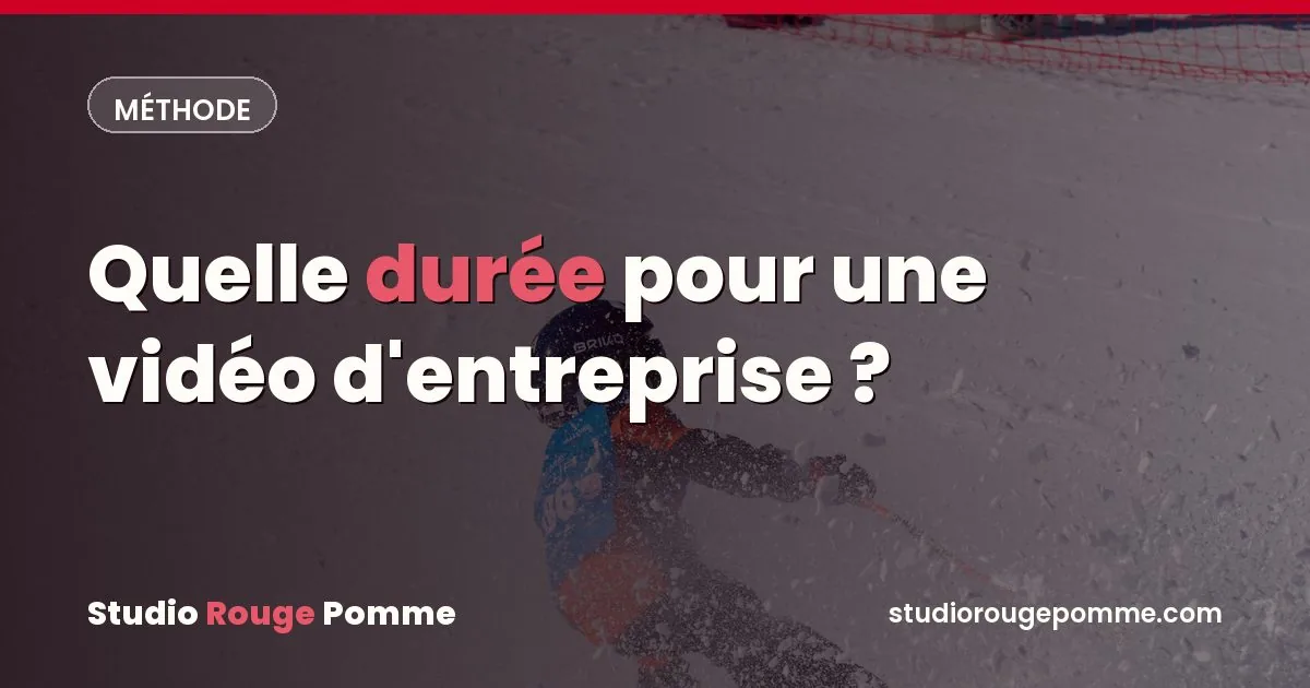 Couverture de l'article : Quelle durée pour une vidéo d'entreprise ?