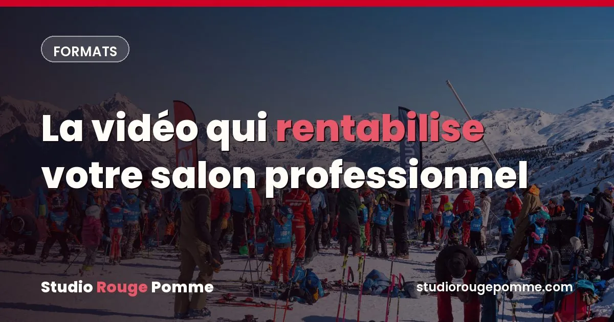 Couverture de l'article : Salon professionnel : la vidéo qui rentabilise votre stand